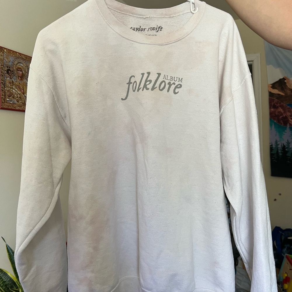 official licensed folklore crewneck